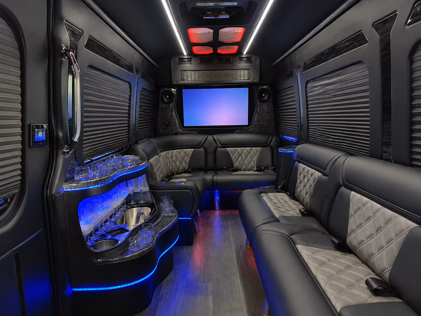 el paso corporate event transportation onboard seating